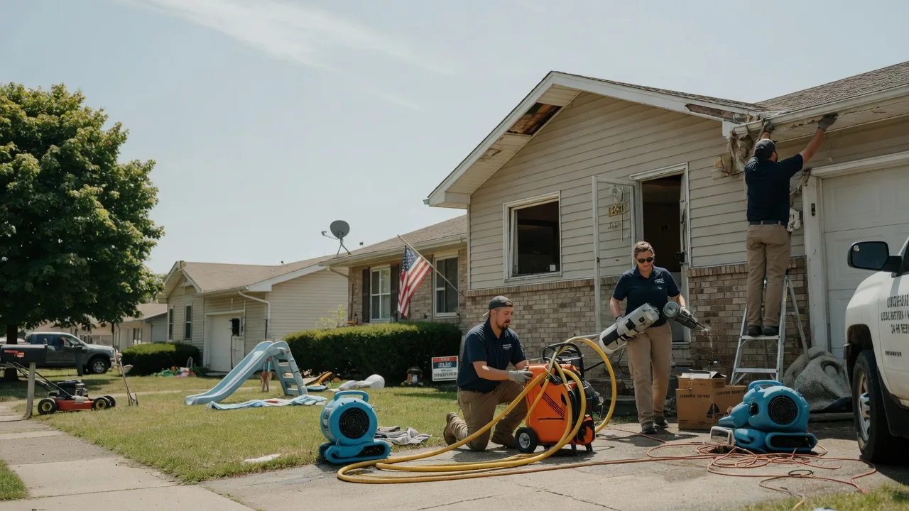 Water Damage Restoration in Fowlerton, IN near me